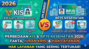 Perbedaan KIS dan BPJS Kesehatan 2026: Fakta, Iuran KRIS, dan Hak Layanan yang Sering Tertukar