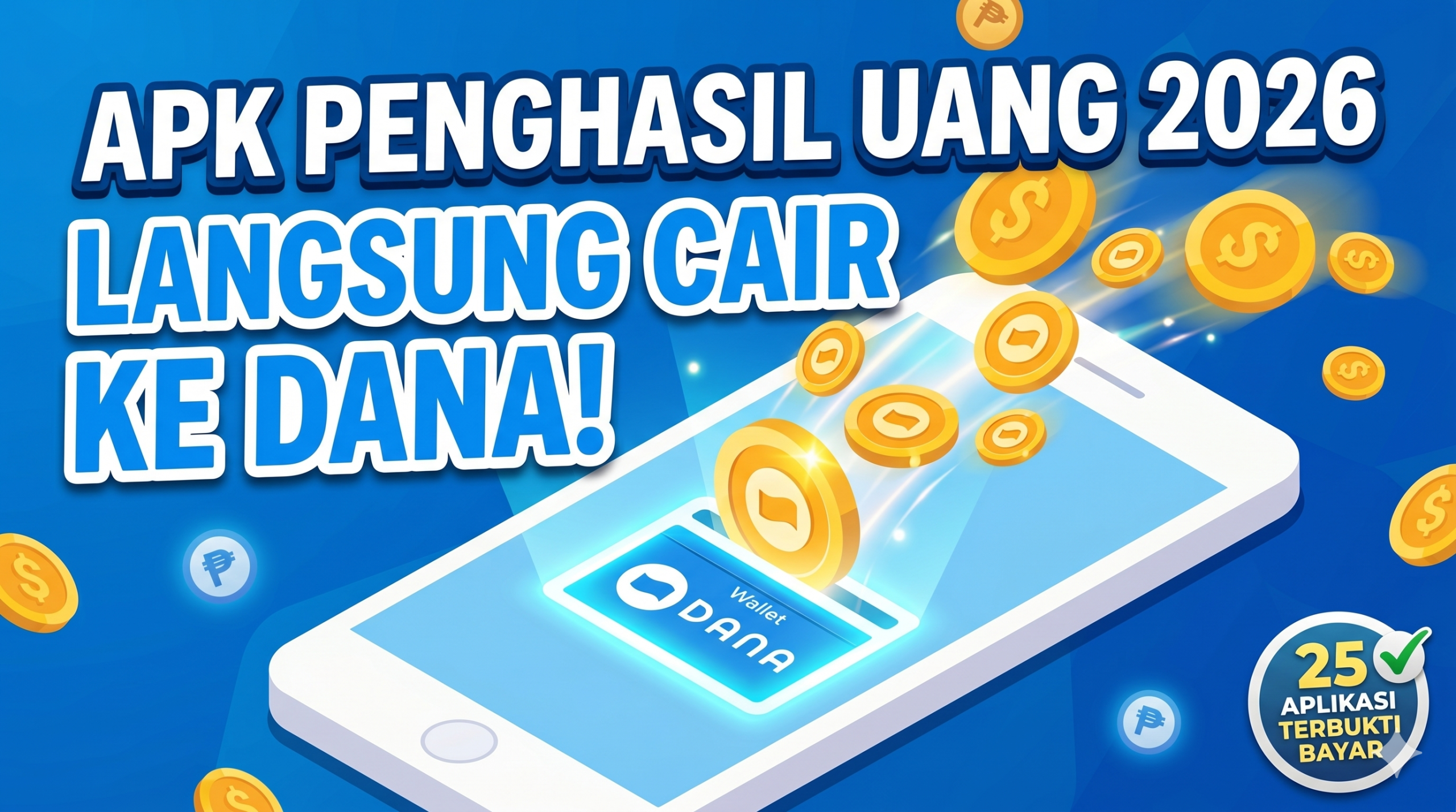 APK Penghasil Uang 2026 yang Langsung Cair ke Dana — 25 Aplikasi Terbukti Bayar