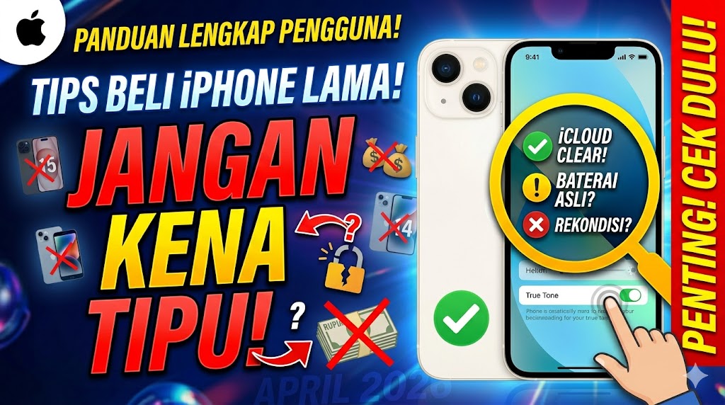 Tips Beli iPhone Lama Agar Tidak Kena Tipu
