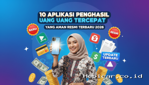 10 Aplikasi Penghasil Uang Tercepat yang Aman Resmi Terbaru 2026