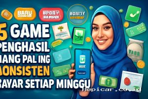 5 Game Penghasil Uang Paling Konsisten Bayar Setiap Minggu