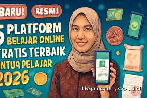 5 Platform Belajar Online Gratis Terbaik untuk Pelajar 2026