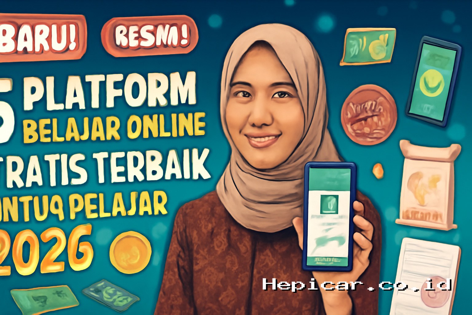 5 Platform Belajar Online Gratis Terbaik untuk Pelajar 2026
