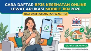 Cara Daftar BPJS Kesehatan Online Lewat Aplikasi Mobile JKN 2026, Bisa dari Rumah Tanpa Antre