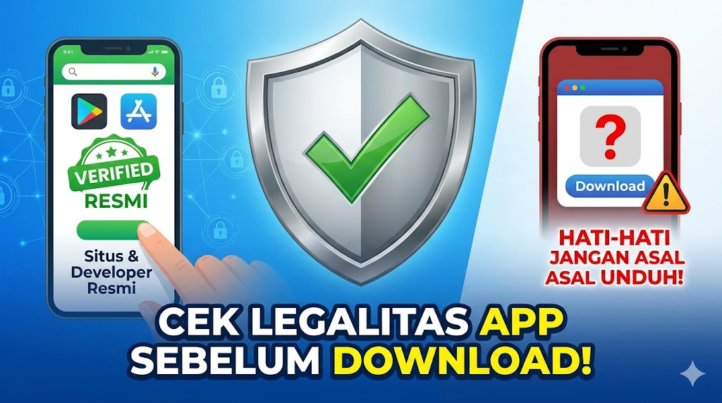 Cara Verifikasi Legalitas Sebelum Download