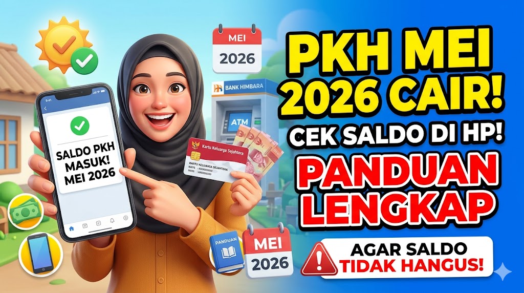 Cek Bansos PKH Cair Mei 2026: Panduan Lengkap agar Saldo Tidak Hangus