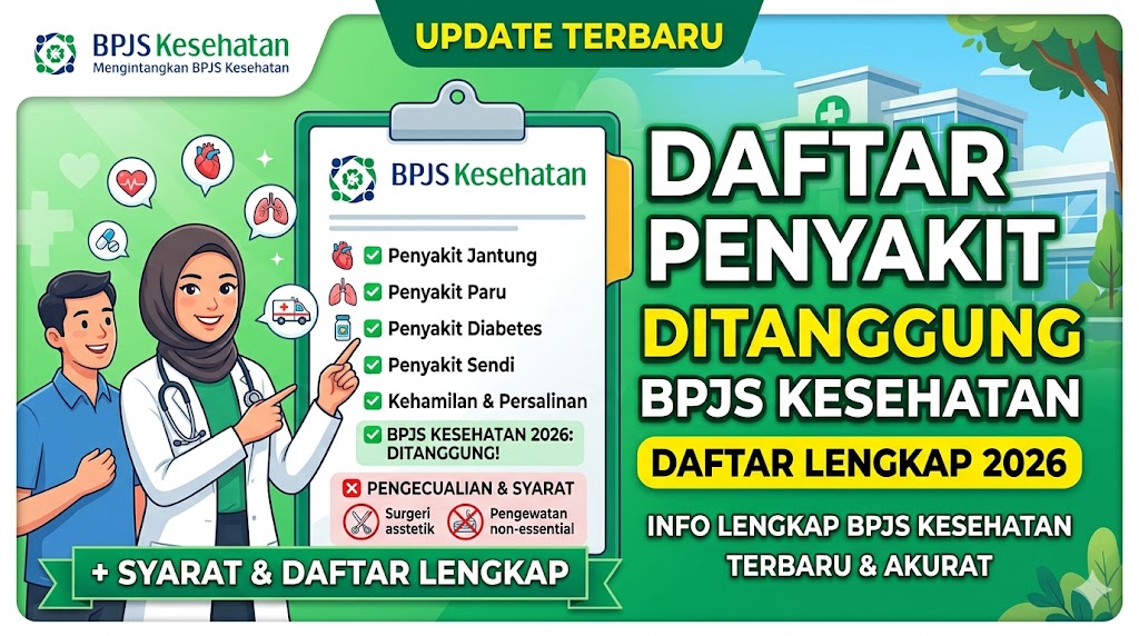 Penyakit yang Ditanggung BPJS Kesehatan 2026: Daftar Lengkap, Syarat, dan yang Dikecualikan