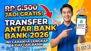 Transfer Antar Bank 2026: Dari Rp6.500 Jadi Rp0, Ini Cara dan Daftar Lengkapnya