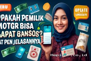 Apakah Pemilik Motor Bisa Dapat Bansos? Ini Penjelasannya
