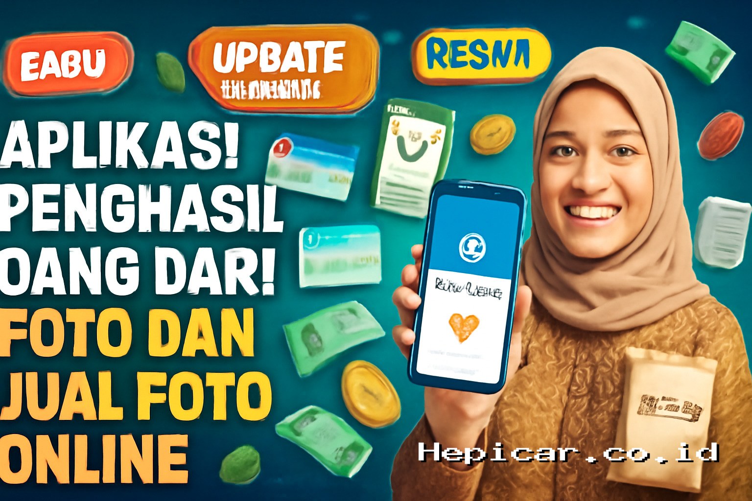 Aplikasi Penghasil Uang dari Foto dan Jual Foto Online