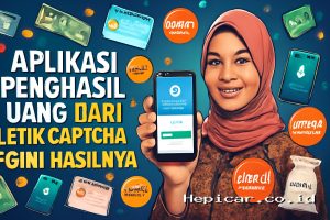 Aplikasi Penghasil Uang dari Ketik Captcha, Segini Hasilnya