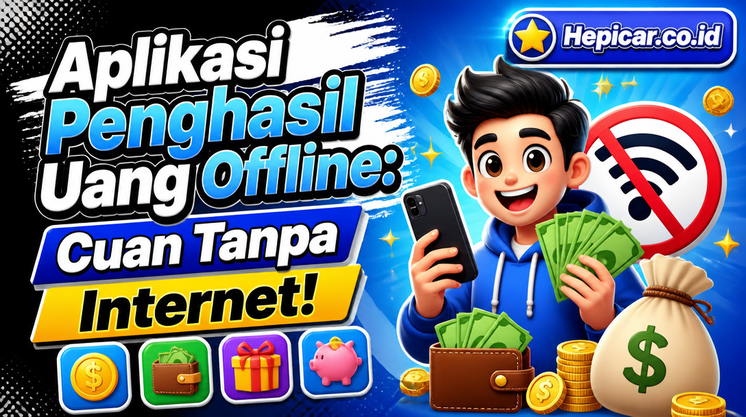 Aplikasi Penghasil Uang Offline: Cuan Tanpa Internet!