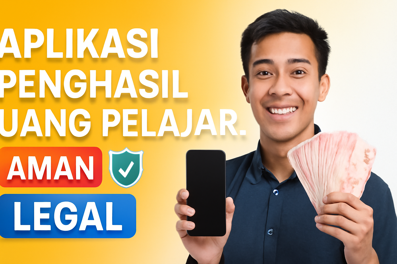 Aplikasi Penghasil Uang Pelajar: Aman & Legal!