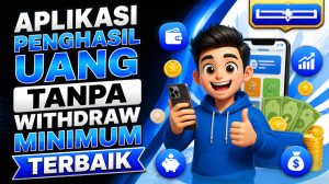 Aplikasi Penghasil Uang Tanpa Withdraw Minimum Terbaik