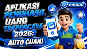 Aplikasi Penghasil Uang Terpercaya 2026: Auto Cuan!