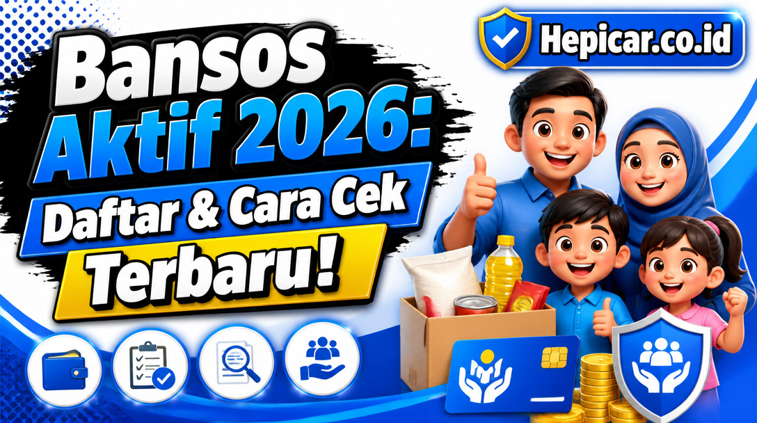 Bansos Aktif 2026: Daftar & Cara Cek Terbaru!