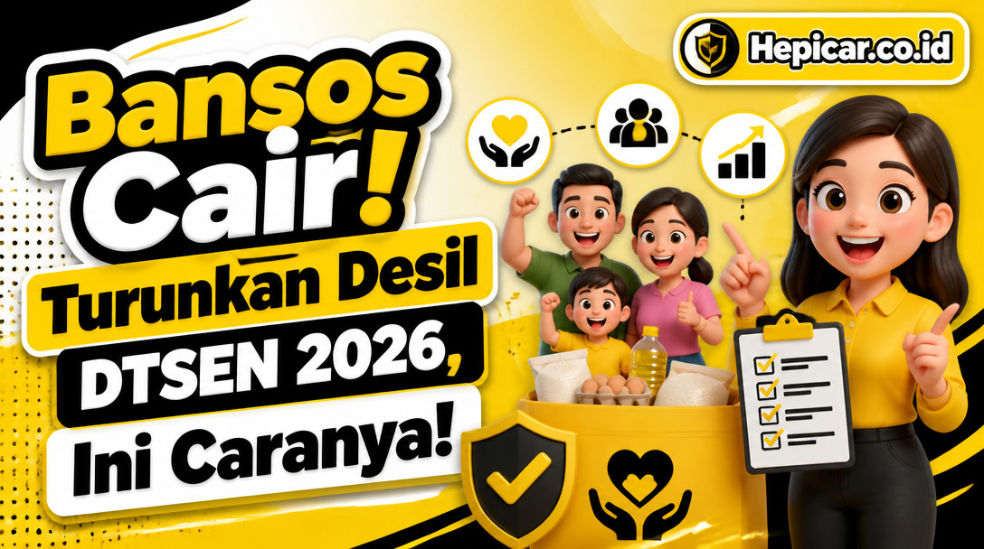 Ingin Dapat Bansos? Ini Dia Cara Ampuh Menurunkan Desil DTSEN 2026 yang Wajib Anda Ketahui!