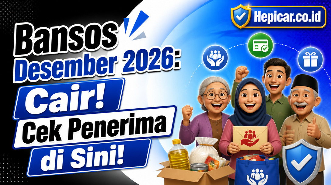 Bansos Desember 2026: Cair! Cek Penerima di Sini!