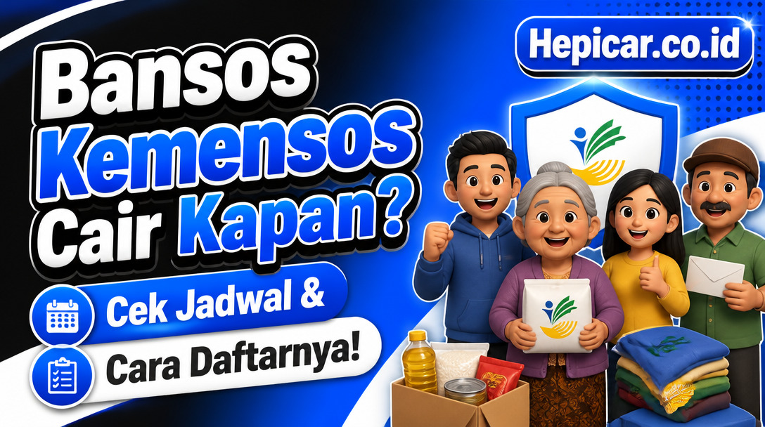 Bansos Kemensos Cair Kapan? Cek Jadwal & Cara Daftarnya!