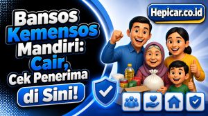 Bansos Kemensos Mandiri: Cair, Cek Penerima di Sini!