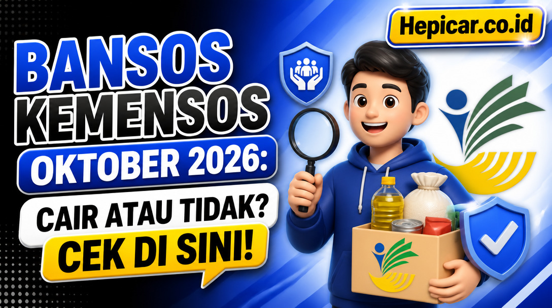 Bansos Kemensos Oktober 2026: Cair atau Tidak? Cek di Sini!