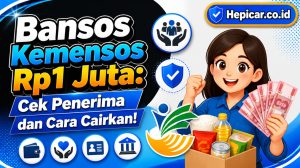 Bansos Kemensos Rp1 Juta: Cek Penerima dan Cara Cairkan!