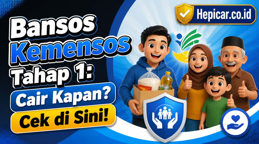 Bansos Kemensos Tahap 1: Cair Kapan? Cek di Sini!