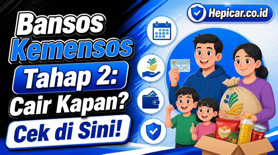 Bansos Kemensos Tahap 2: Cair Kapan? Cek di Sini!