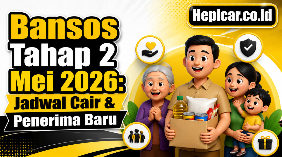 Jadwal Cairnya Bansos Tahap 2 Mei 2026, Siapa Saja Penerima Baru dan Besaran Dana yang Akan Diterima?