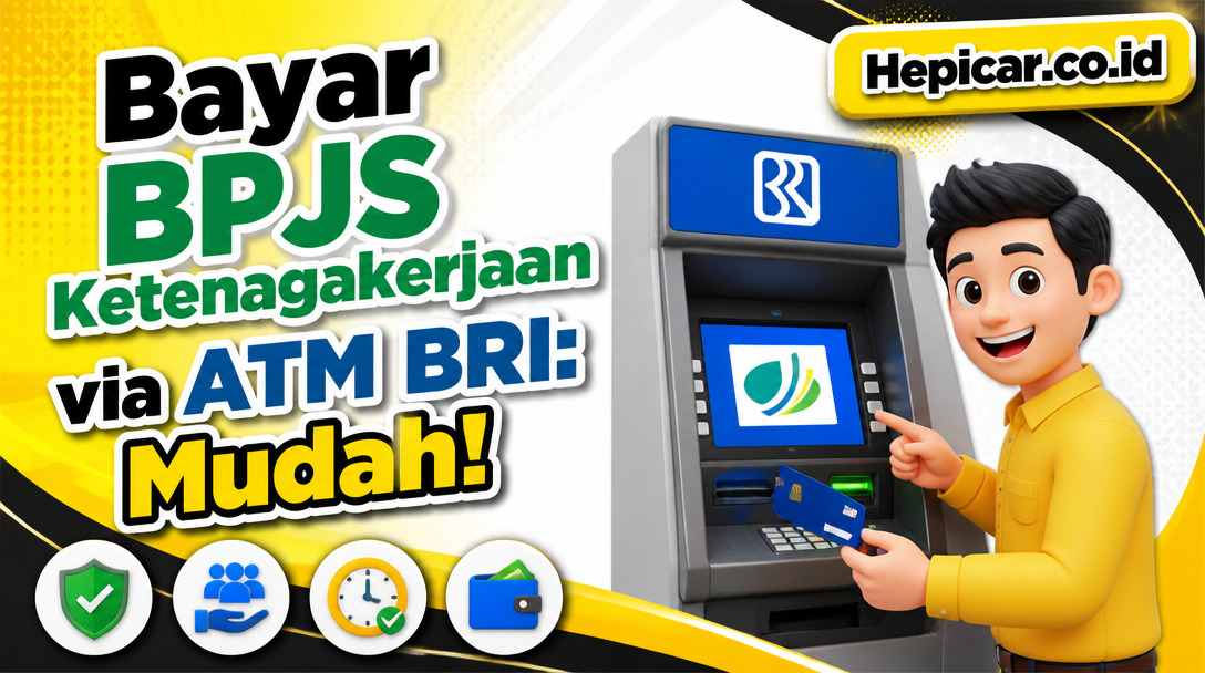 Cara Mudah Bayar Iuran BPJS Ketenagakerjaan via ATM BRI yang Wajib Diketahui!