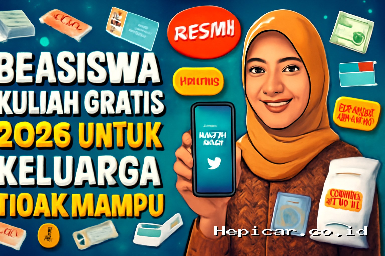 Beasiswa Kuliah Gratis 2026 untuk Keluarga Tidak Mampu