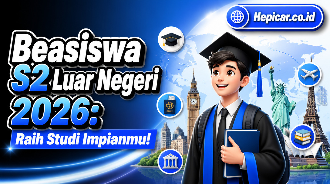 Beasiswa S2 Luar Negeri 2026: Raih Studi Impianmu!