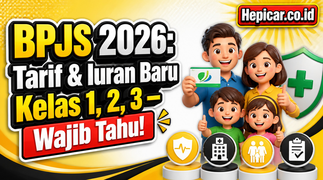 BPJS Kesehatan 2026: Tarif Baru Kelas 1 2 3 dan Kenaikan Iuran yang Perlu Anda Ketahui!