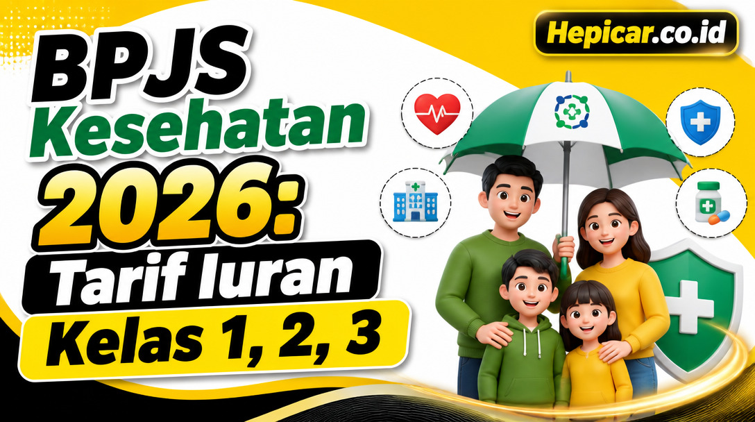 BPJS Kesehatan 2026: Tarif Iuran Kelas 1, 2, 3 yang Wajib Anda Ketahui!