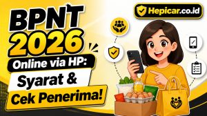 Daftar Bansos BPNT 2026 Online via HP, Simak Syarat & Cara Cek Penerimaannya!