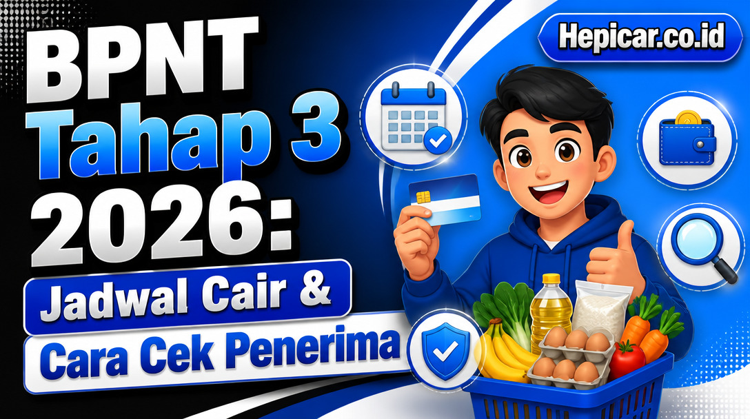 BPNT Tahap 3 2026: Jadwal Cair & Cara Cek Penerima