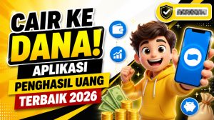 Aplikasi Penghasil Uang Terbaik 2026 yang Bisa Langsung Cair ke DANA!