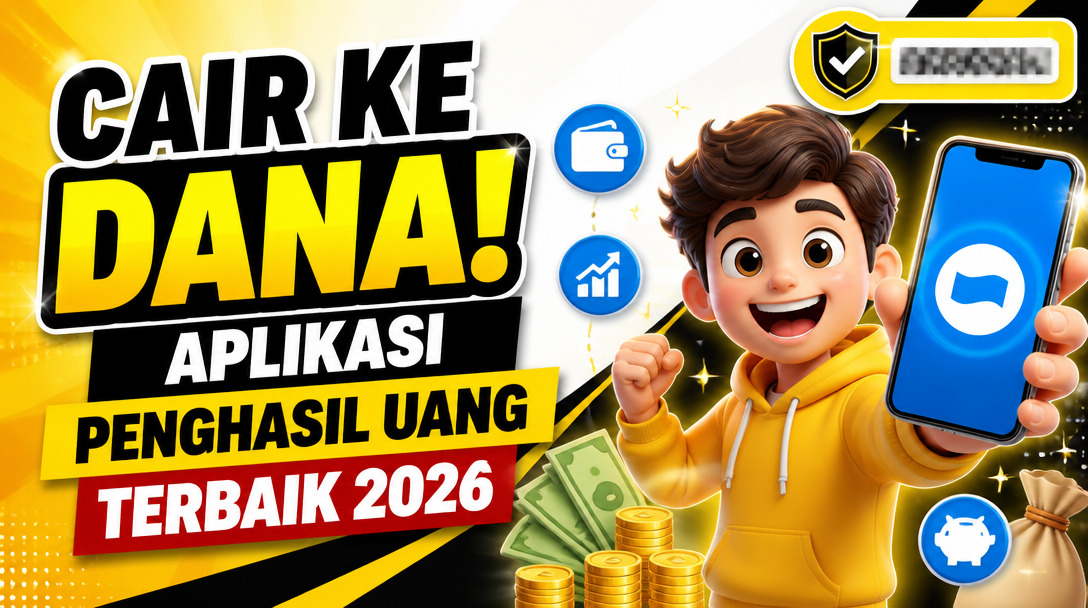 Aplikasi Penghasil Uang Terbaik 2026 yang Bisa Langsung Cair ke DANA!