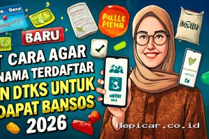 Cara Agar Nama Terdaftar di DTKS untuk Dapat Bansos 2026