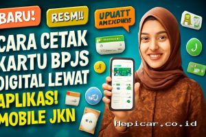 Cara Cetak Kartu BPJS Digital Lewat Aplikasi Mobile JKN