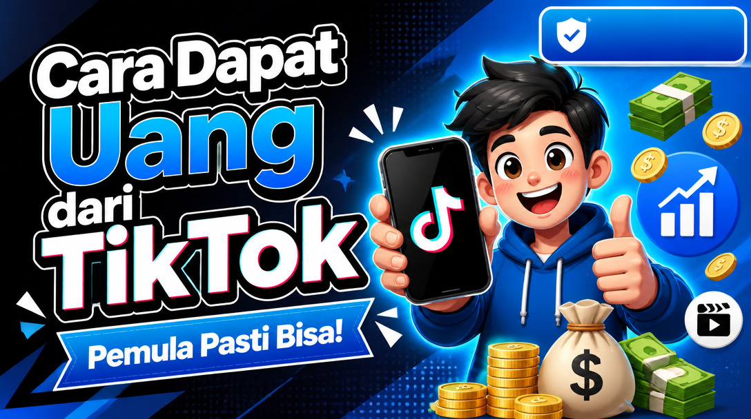 Cara Dapat Uang dari TikTok, Pemula Pasti Bisa!
