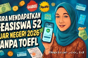 Cara Mendapatkan Beasiswa S2 Luar Negeri 2026 Tanpa TOEFL