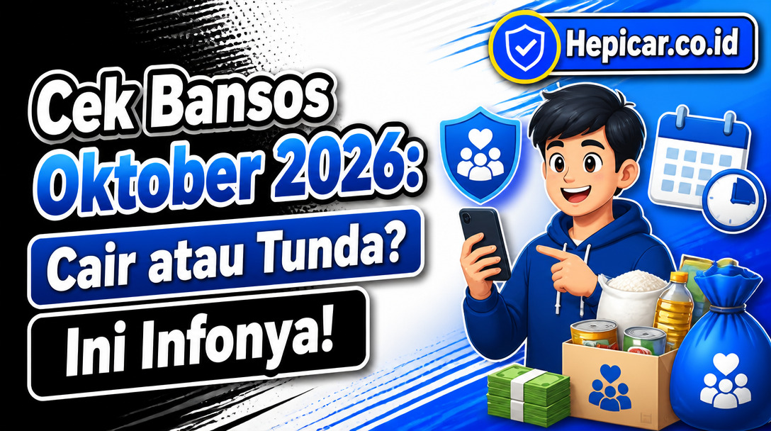 Cek Bansos Oktober 2026: Cair atau Tunda? Ini Infonya!