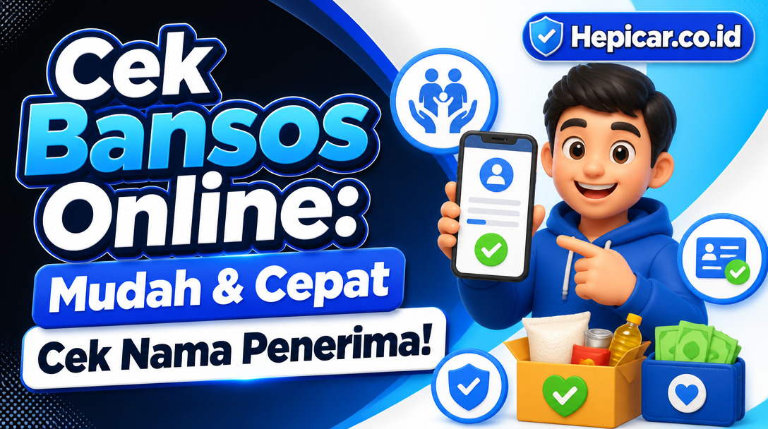 Cek Bansos Online: Mudah & Cepat Cek Nama Penerima!