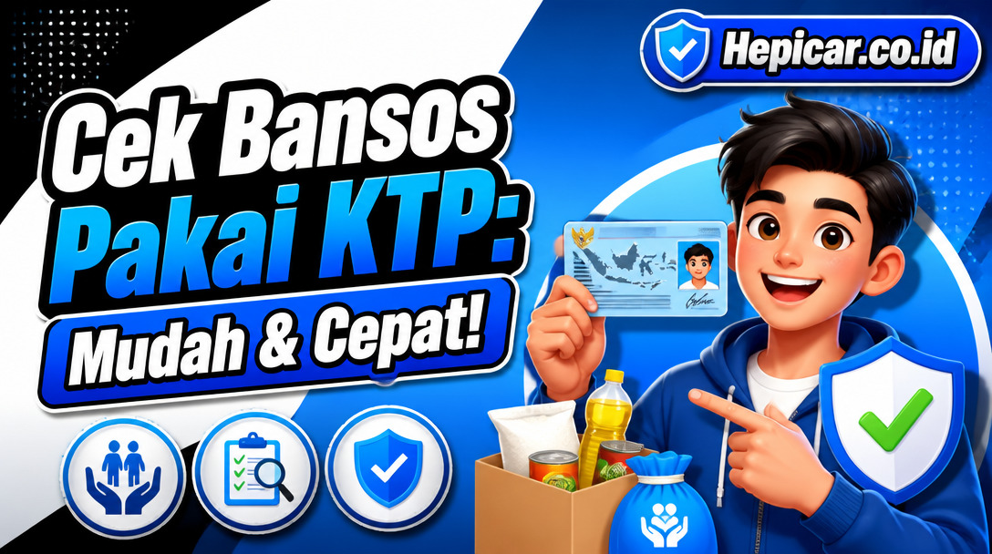 Cek Bansos Pakai KTP: Mudah & Cepat!