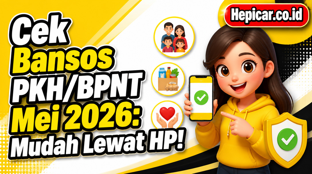 Cara Mudah Cek Status Penerima Bansos PKH dan BPNT Mei 2026 Langsung dari HP!