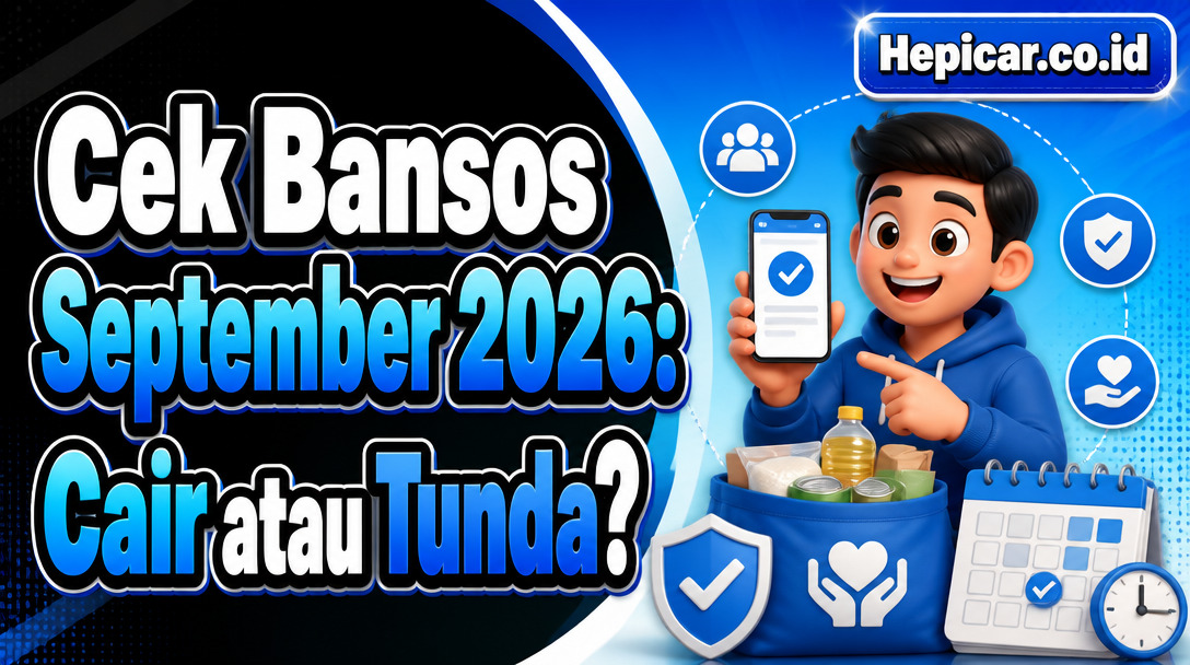 Cek Bansos September 2026: Cair atau Tunda?