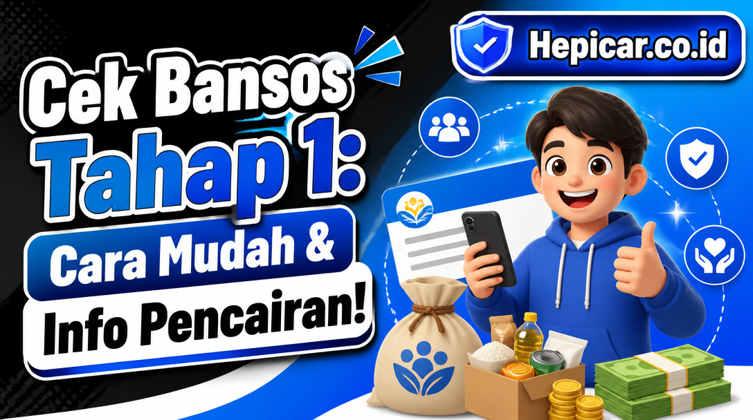 Cek Bansos Tahap 1: Cara Mudah & Info Pencairan!