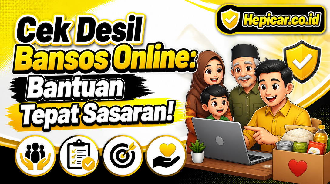 Cara Mudah Cek Desil Bansos Online, Pastikan Bantuanmu Sampai ke Keluarga Berkebutuhan!