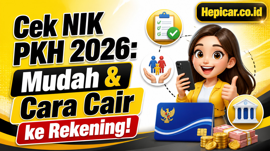 Cara Mudah Cek NIK Penerima PKH 2026, Simak Cara Cairnya ke Rekening!